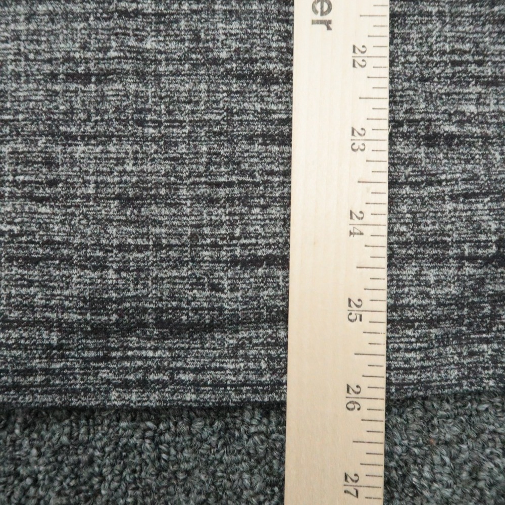 Lululemon Pullover Men Medium Gray Black Surge Warm Quarter Zip Training Stretch - Picture 9 of 10